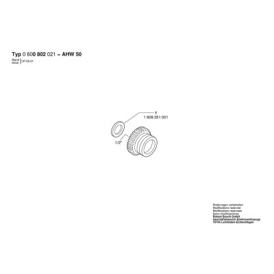 Bosch - AHW 50