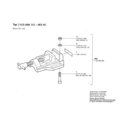 Bosch - MS 48 SCHRAUBS