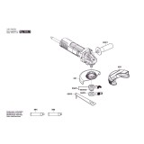 Bosch - GWS 9-115 S