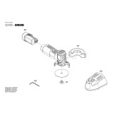 Bosch - GWS 10,8-76 V-E