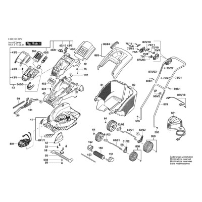 Bosch - ROTAK 43 Li