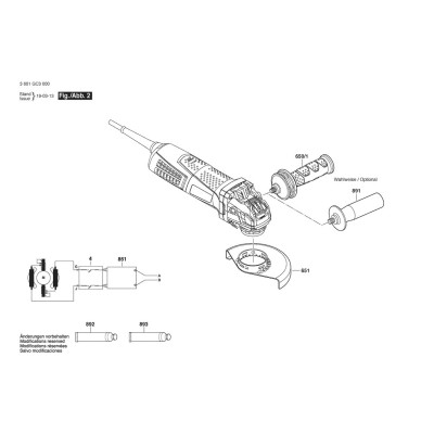 Bosch - GWX 17-125