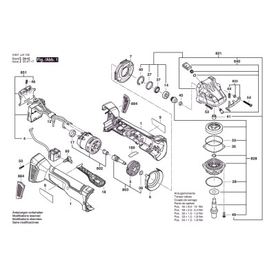 Bosch - GWS 18V-10 P