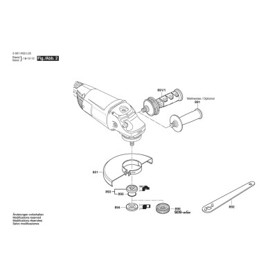 Bosch - GWS 14-125