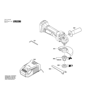 Bosch - GWS 18V - LI bulk