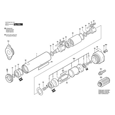 Bosch - 120W motor