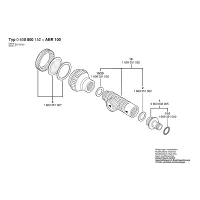 Bosch - ABR 100