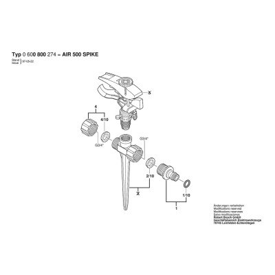 Bosch - AIR 500 SPIKE
