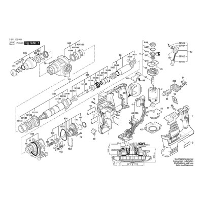 Bosch - GBH 36 V-LI Plus