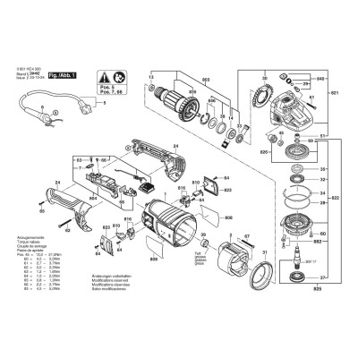 Bosch - GWS 27-180 J