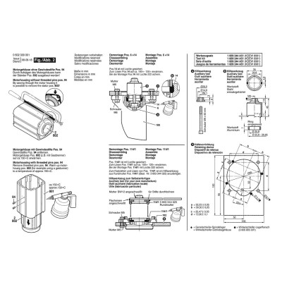Bosch - WS13/2/150/15