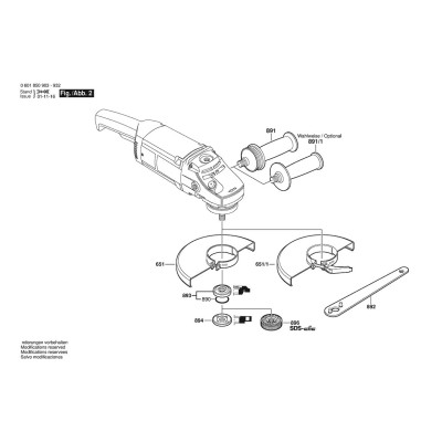 Bosch - GWS 20-230 JH