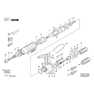Bosch - 240W GS 21000rpm