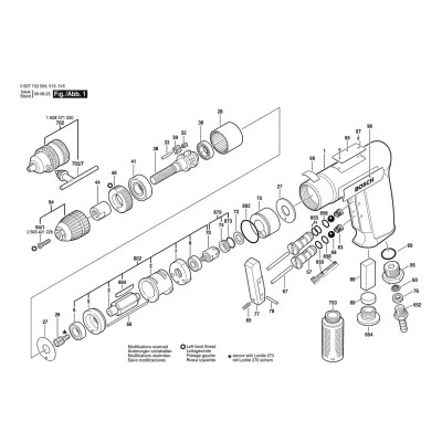 Bosch - 180W drill