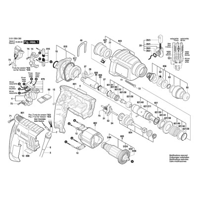 Bosch - GBH 2000 RE