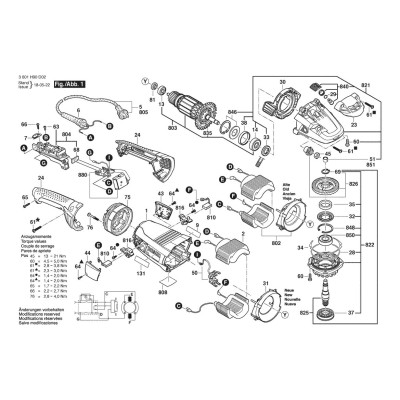 Bosch - GWS 22-180 LVI