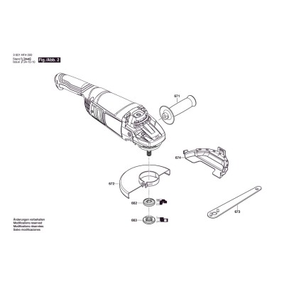 Bosch - GWS 2200 P