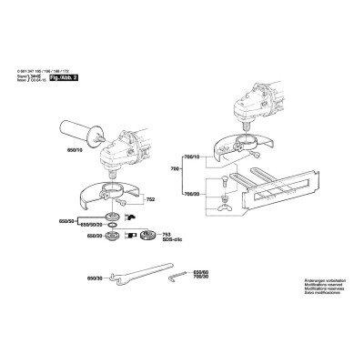 Bosch - GWS 7-115