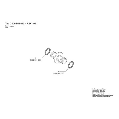 Bosch - ASV 100