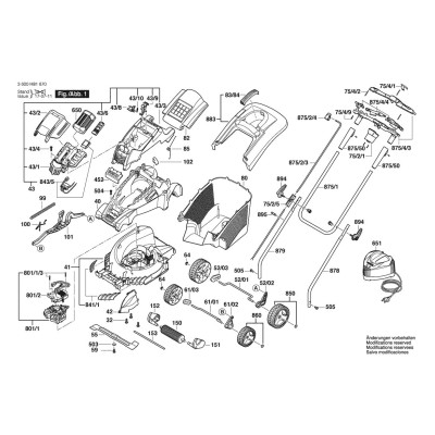 Bosch - ROTAK 34 LI (ERGOFLEX)