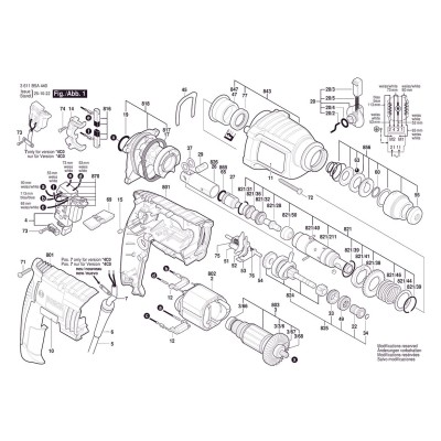 Bosch - GBH 2-20 D