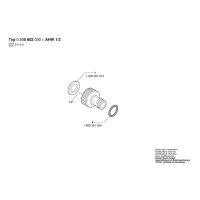 Bosch - AHW 1/2