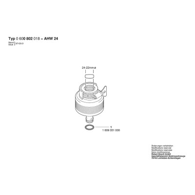 Bosch - AHW 24